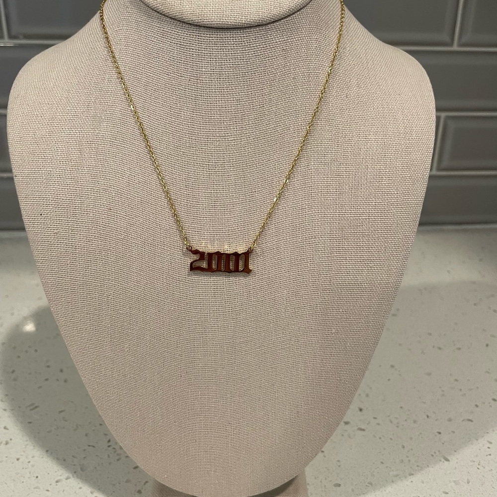 2001 Year Necklace 💎